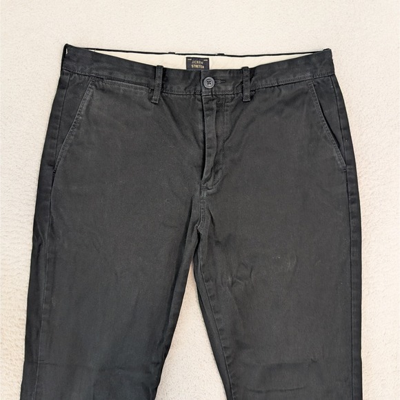 J.CREW Stretch 770 Pants Men's 32 x 32 Black - Picture 1 of 10
